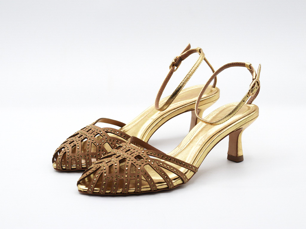 Vicenza sandalo gioiello oro